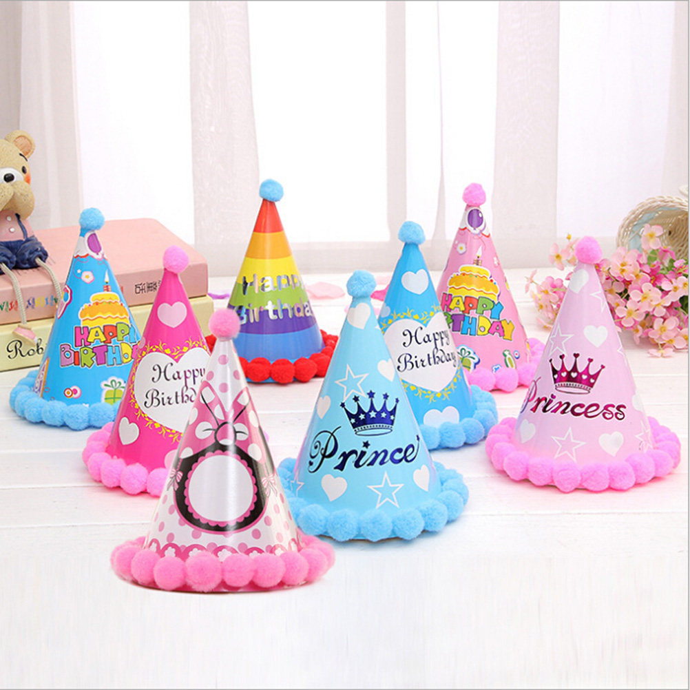 Party Hat Cone - 12 piezas de gorros de cono
