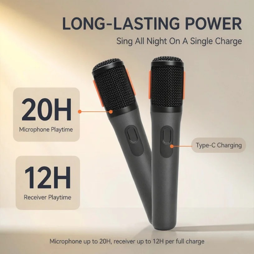Micrófono Inalámbrico Dual de  - Event & Party Supply reseña y precio