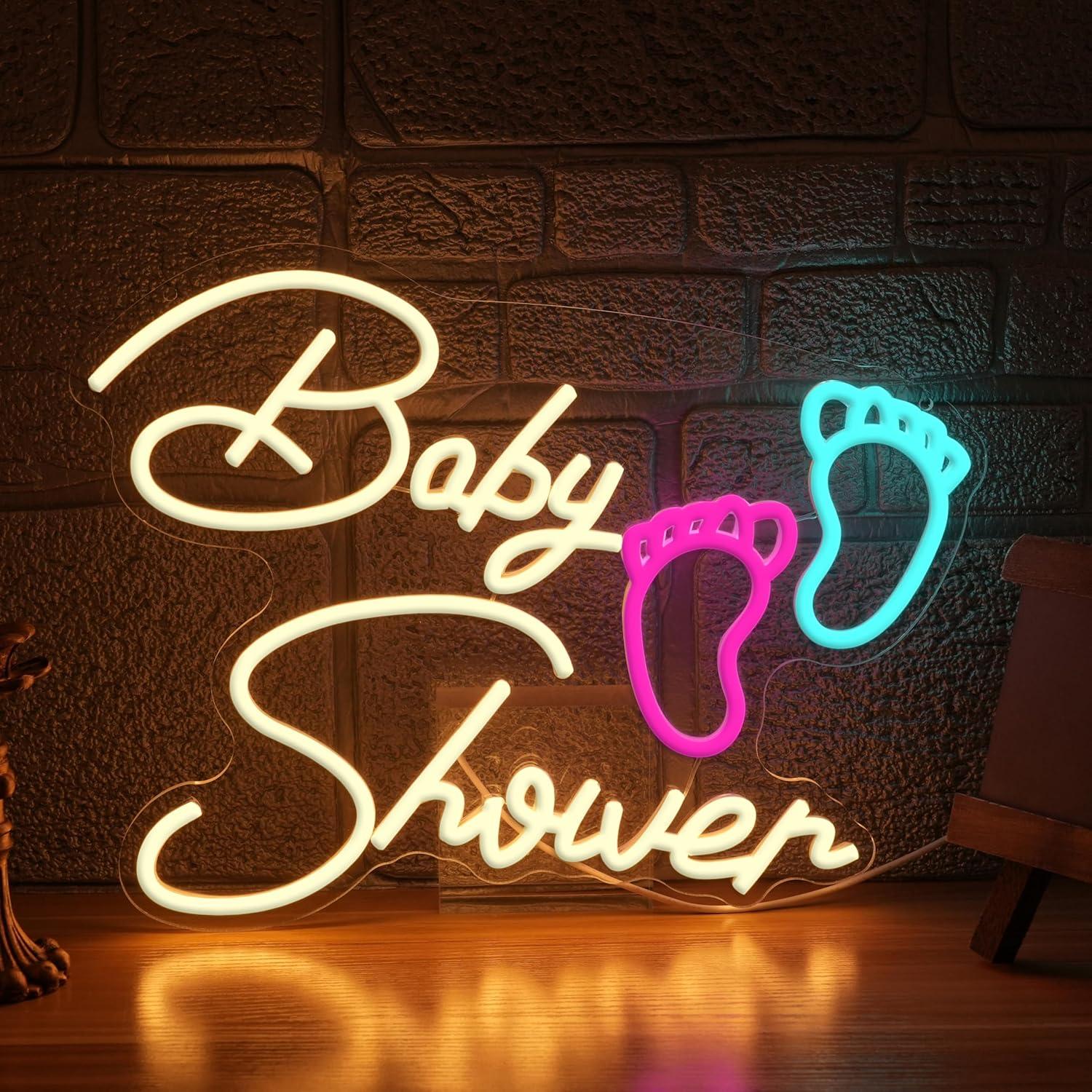 Letrero de Neón para Baby Show - Neon Sign Party reseña y precio