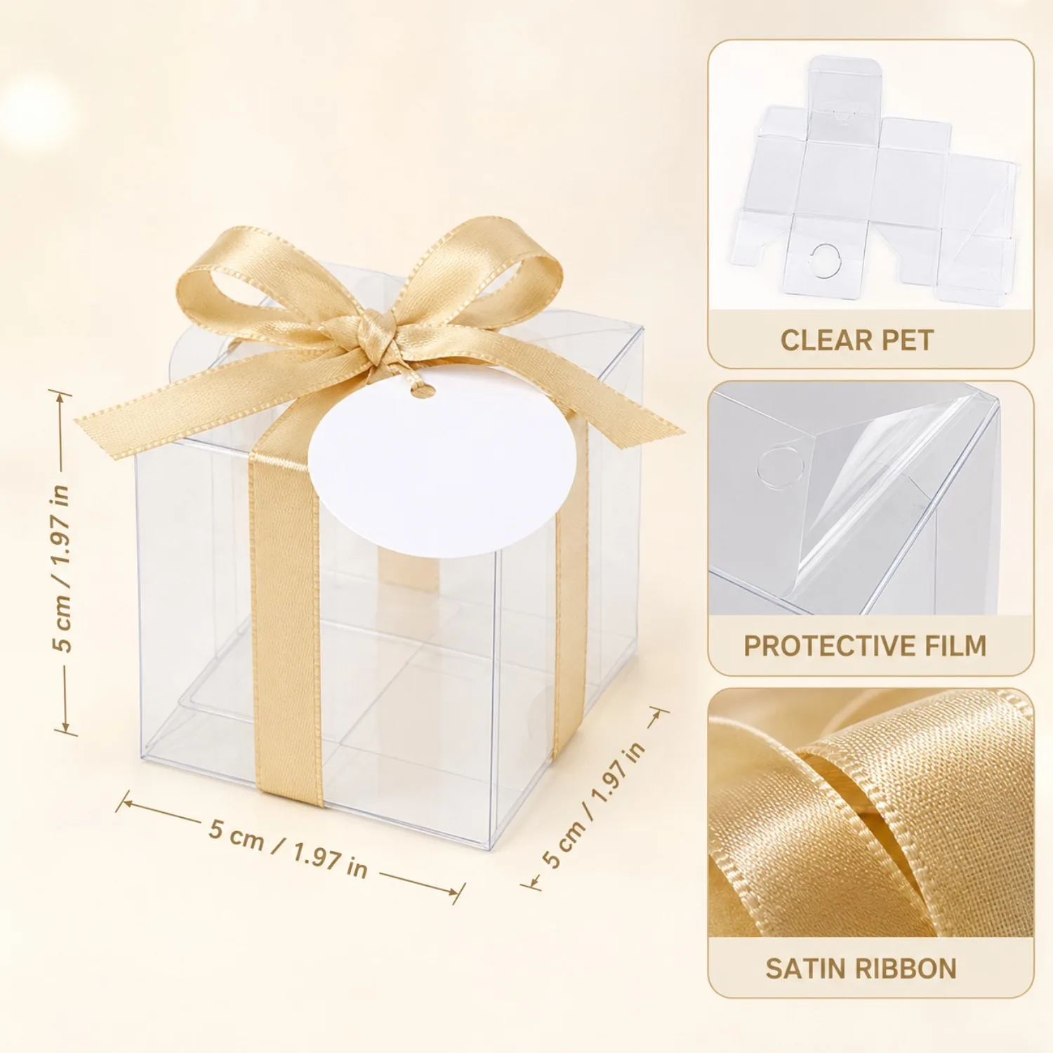 Cajas de regalo transparentes  - Event Party Box reseña y precio