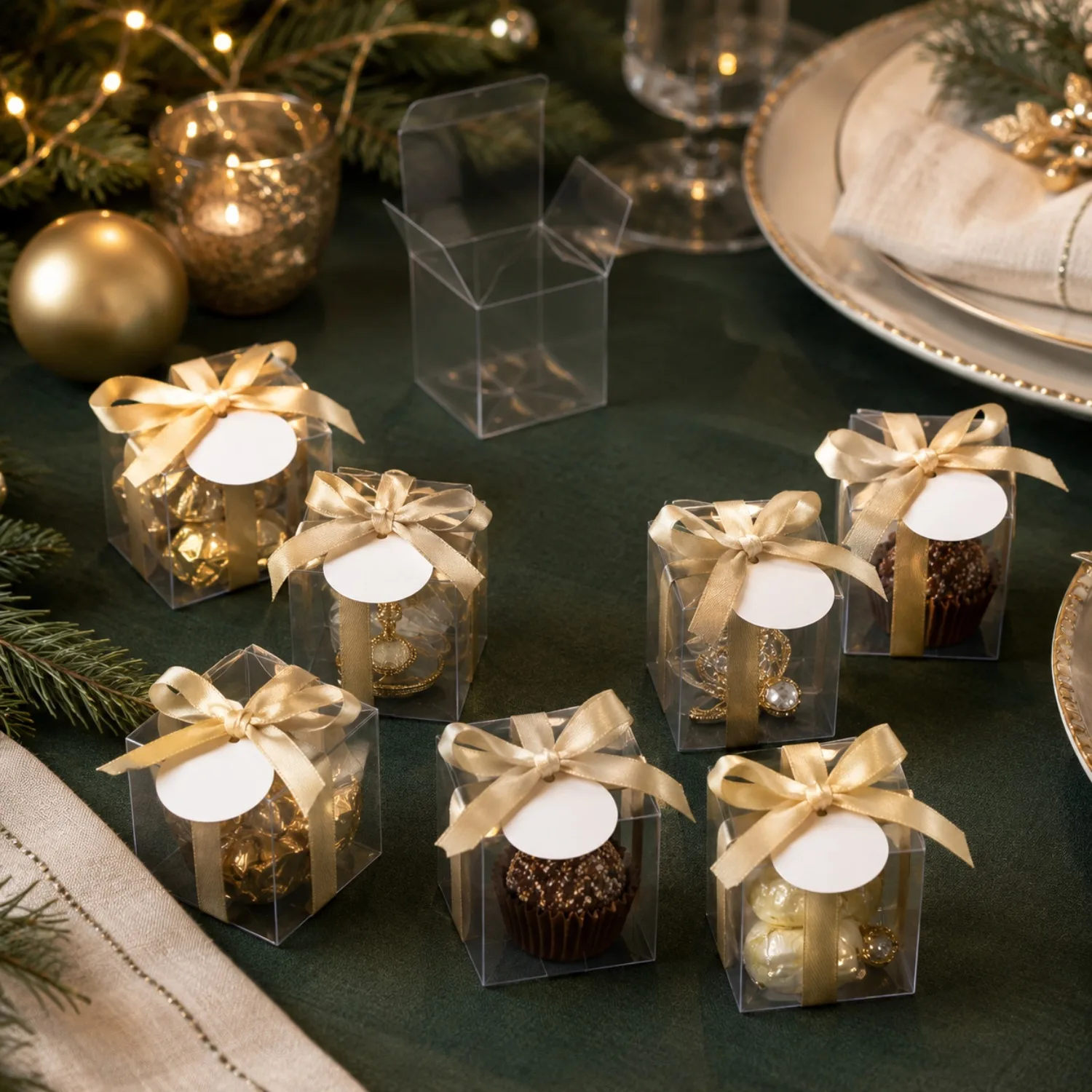 Cajas de regalo transparentes  - Event Party Box reseña y precio