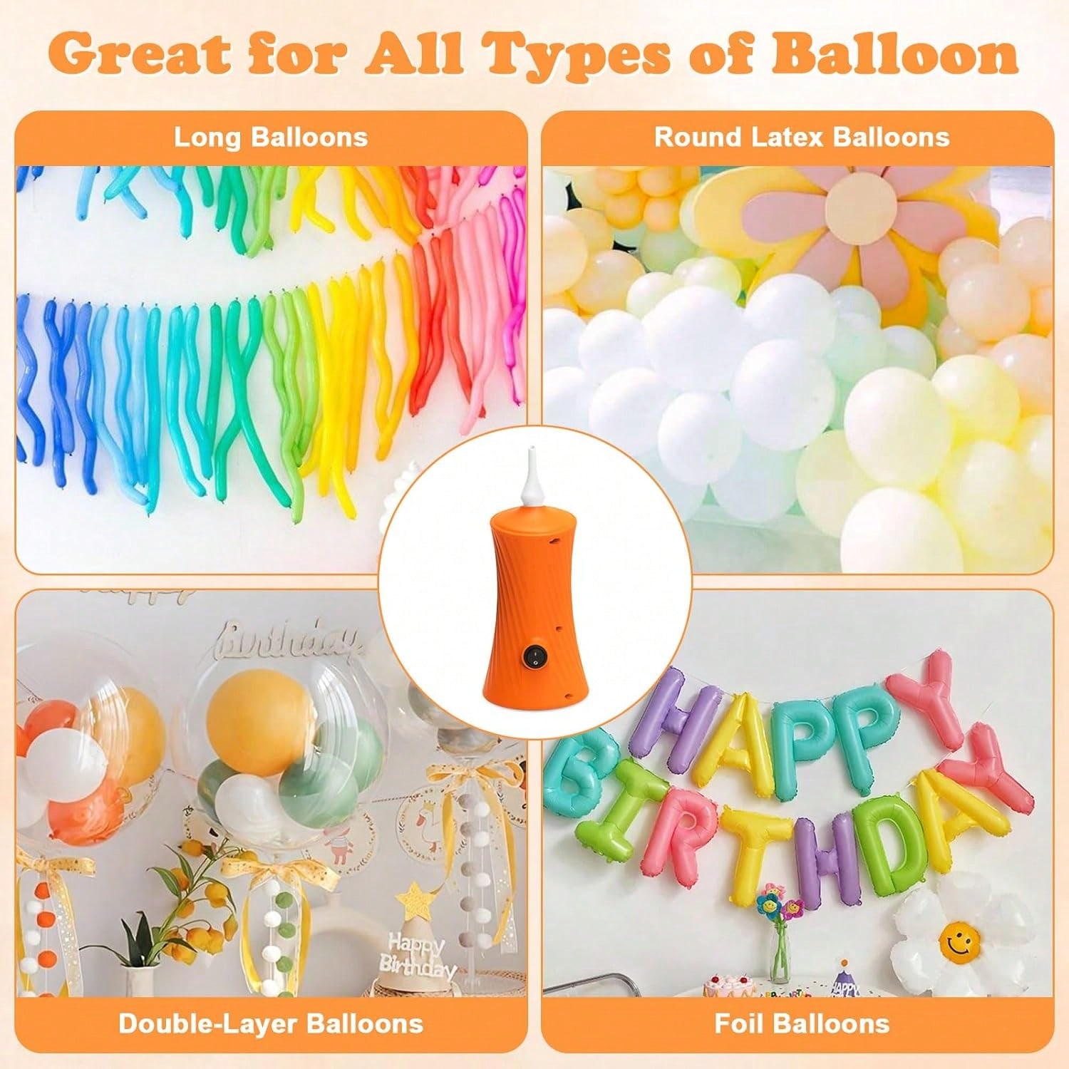 Bomba de aire eléctrica para g - Balloon Pump Hand reseña y precio