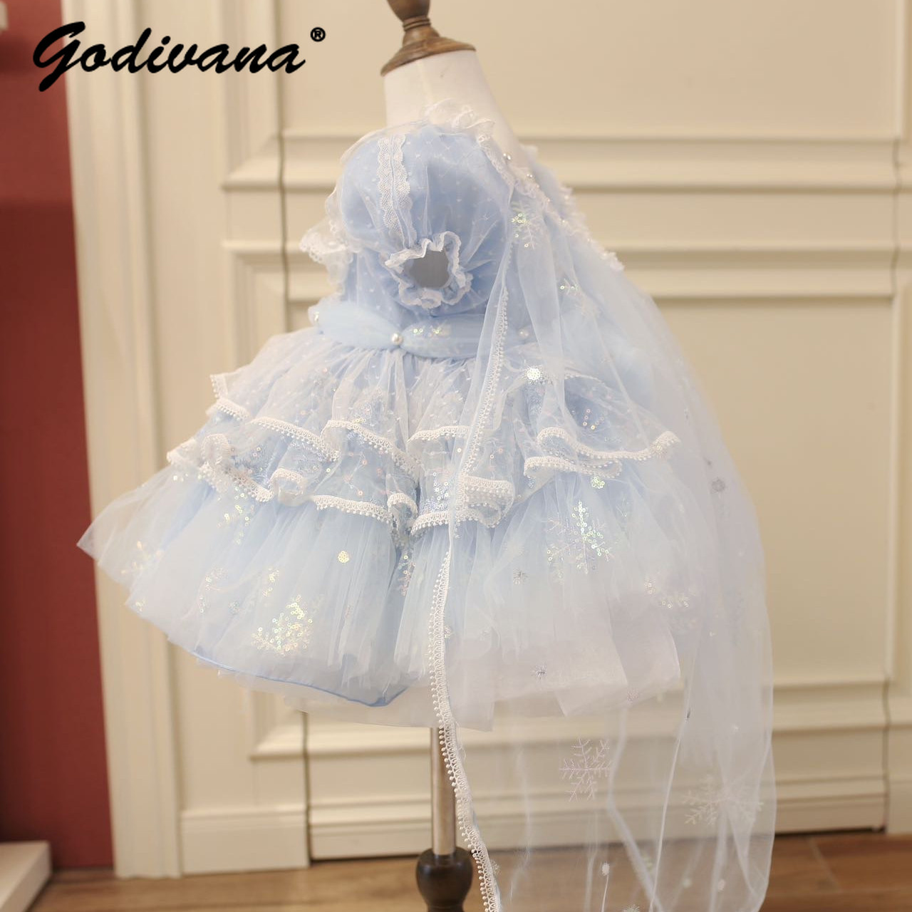 Nuevo Vestido de Tul para Niña - Glitter Tablecloth reseña y precio